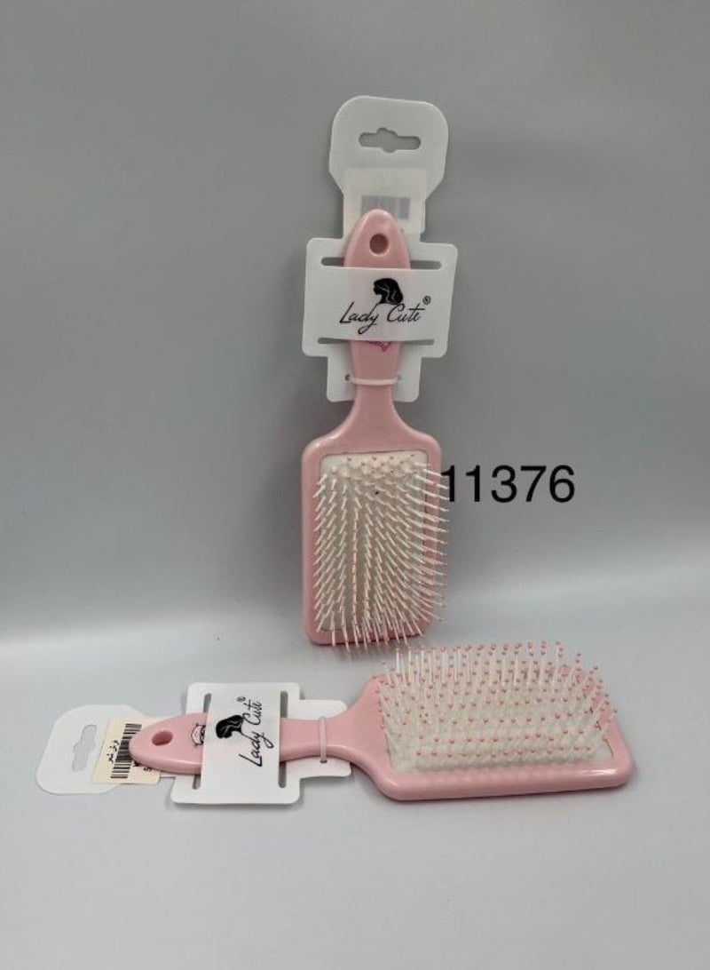 Lady Cat Hairdressing Style Comb Pink