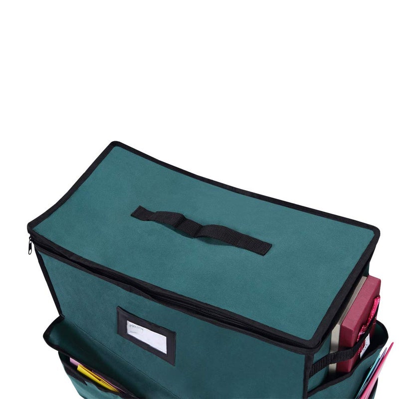 ProPik Unique Holiday Storage Organizer for Gift Bag and Wrapping Accessories (Green) - Image 4