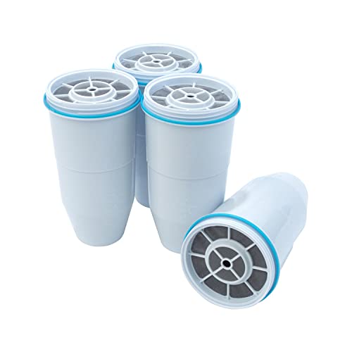 ZeroWater 4-Pack Replacement Filter Cartridges ZR-004, 4 Count (Pack of 1), Basic pack - Image 1