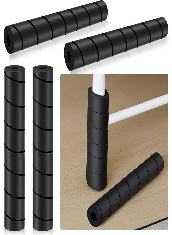ReliThick 4 Pcs Bed Frame Toe Protectors 11.81" Foam Covers for Bed Frame Legs Protect Toes from Hard Furniture Legs, No Adhesive Needed - Image 1