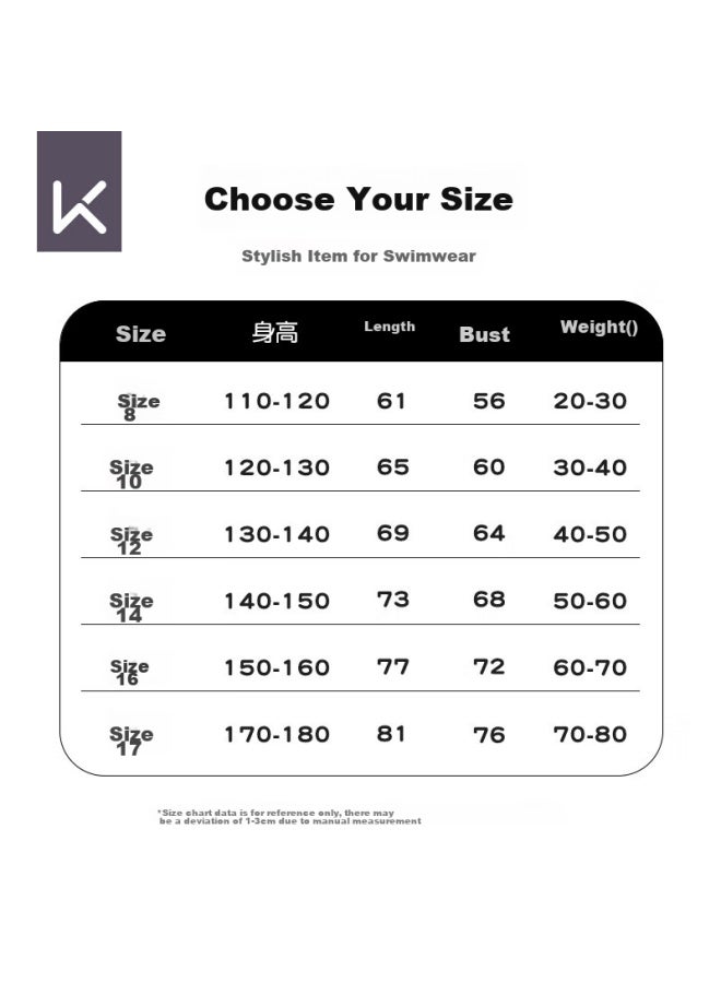 Keep Children's Swimsuit, One-piece Sun Protection Swim Trunks For Boys, Professional Swimming Training Swimwear, Deep Sea Blue, Size 14 - Image 5
