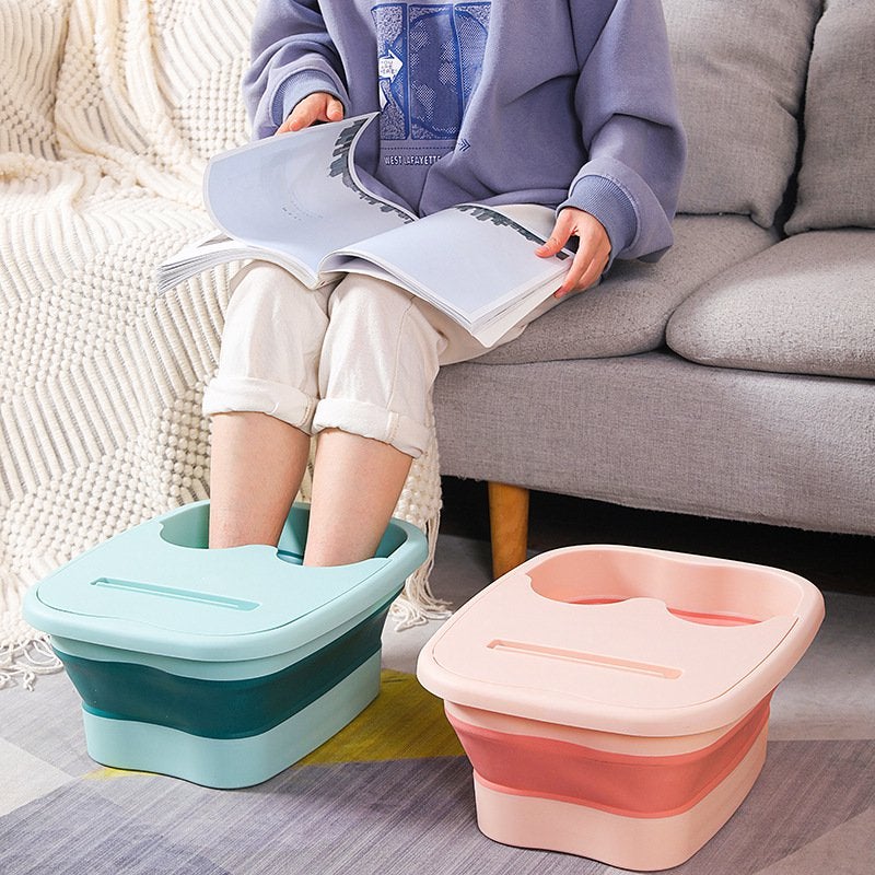 Portable Foot Bath Basin - Multifunctional Foot Spa Tub with Massage - Image 2