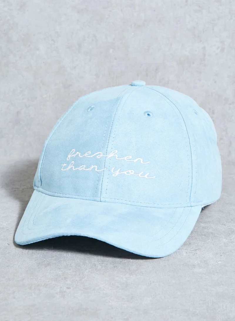 Missguided Faux Suede Cap