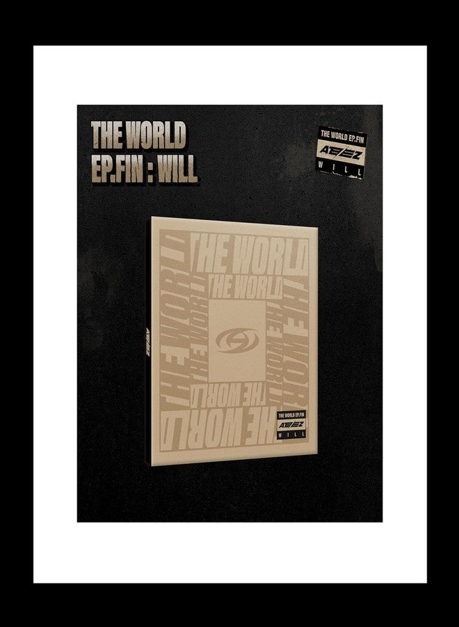 dreamus ATEEZ The World EP.FIN : Will 2nd Album CD+Photobook+Sticker+Photocard+Tracking Sealed (Digipack Wooyoung Version) - Image 1