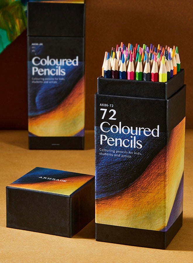 Generic 72 Colour Pencil Set for Adult Artist Children's Professional Oil Paint Wood Drawing Pencils  - Image 3