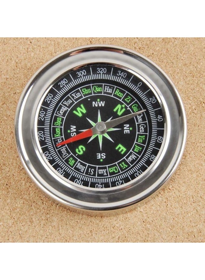Portable Compass metal Compass Outdoor Navigation Tool for Camping Hiking Tourist large - Image 4