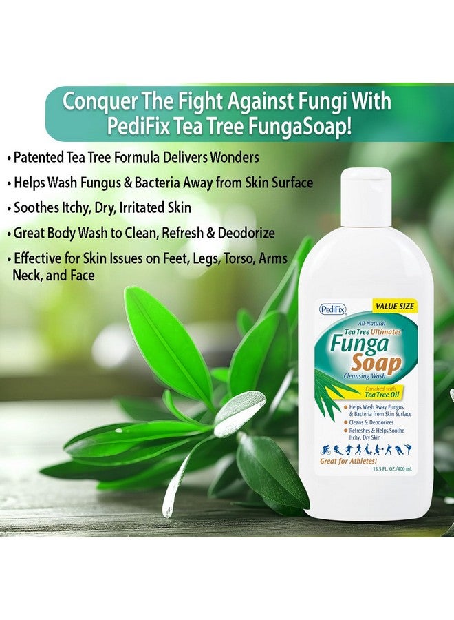 PediFix FungaSoap Cleansing Wash - 13.5 fl. oz (Packaging May Vary) - Image 2
