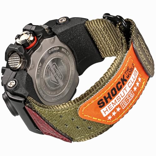 DAVILANE Watch Band Strap for Casio G-shock GWG-1000 GWG1000,Super Rugged Nylon Sports Strap - Image 1