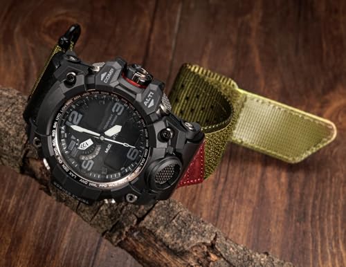DAVILANE Watch Band Strap for Casio G-shock GWG-1000 GWG1000,Super Rugged Nylon Sports Strap - Image 2