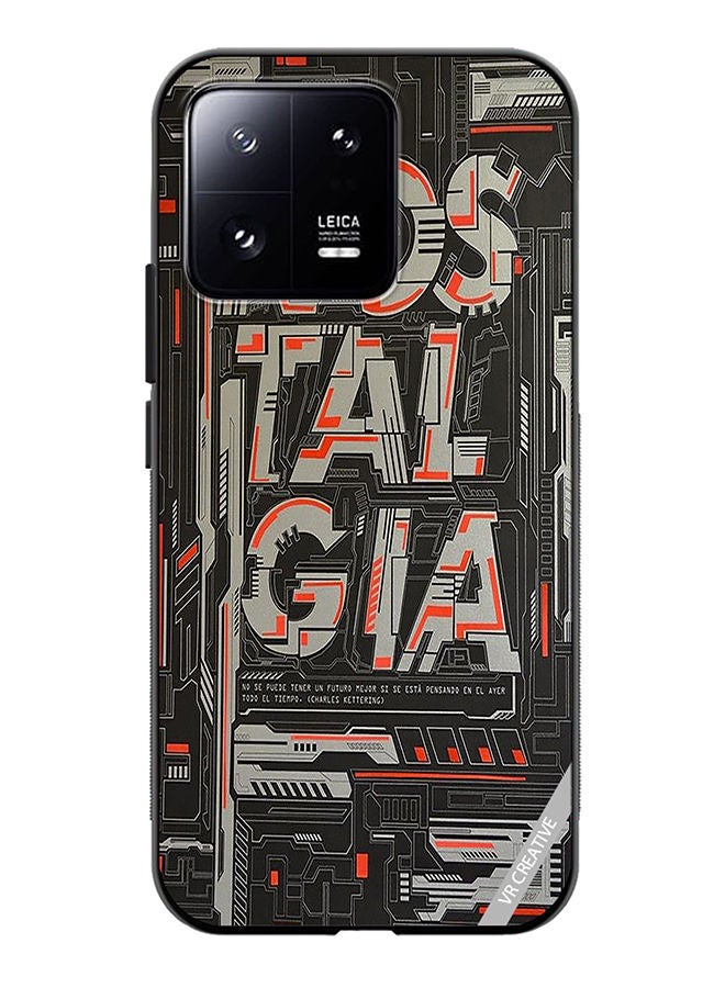 VR CREATIVE Protective Case Cover For Xiaomi 13 Nostalgia Design Multicolour - Image 1