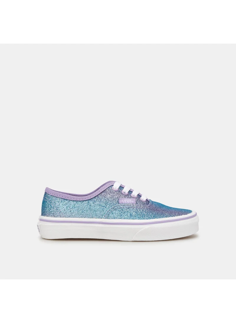 VANS Kids' Ombre Authentic Glitter Unisex Shoe