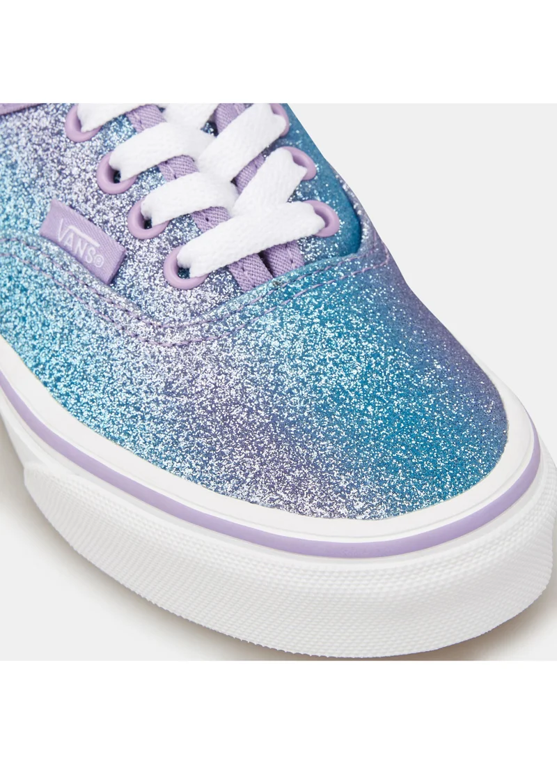 VANS Kids' Ombre Authentic Glitter Unisex Shoe