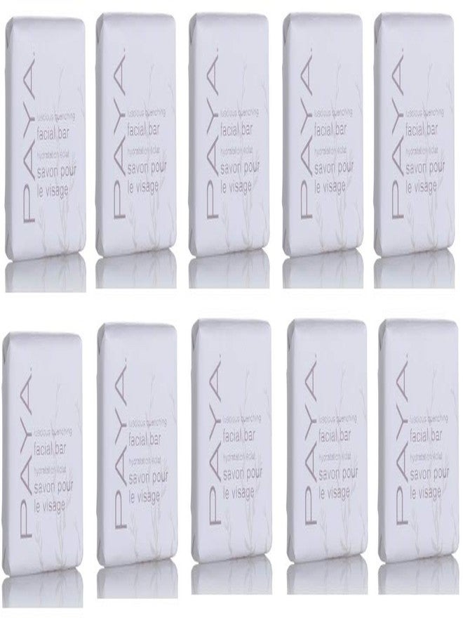 PAYA Organics Facial Bar Soap, 1 Ounce - Set of 10 - Image 1