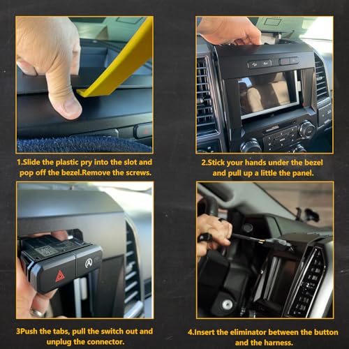 BSNOVT Auto Start Stop Eliminator for 2015-2020 Ford F-150, Engine Start-Stop System Bypass, Automatic Stop-Start Canceller, Auto Shutoff Cable Harness - Image 5