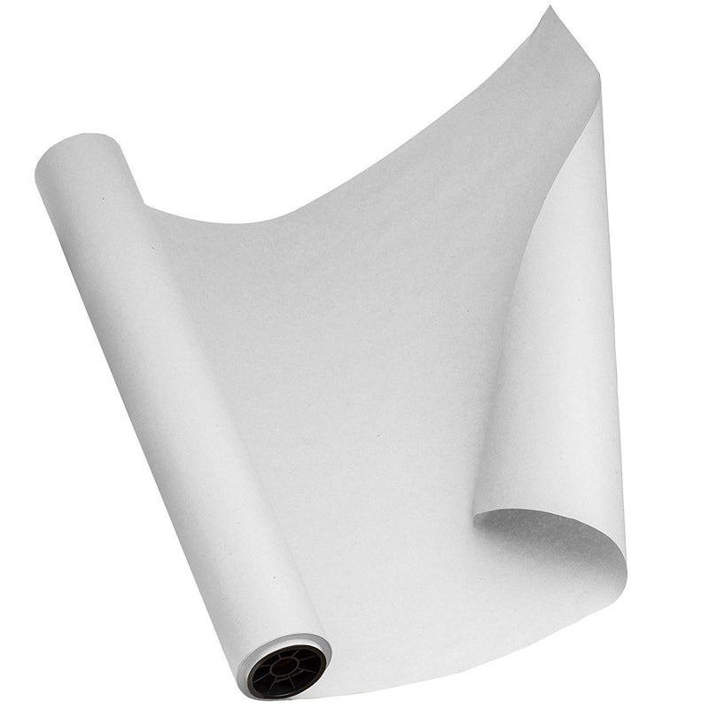 YNK White Paper roll 24 inch 80 gsm Perfect for Wall Art Painting Paper Drawing Paper Paper Roll for Kids Easel and Wrapping Paper 20 mitars 4 mm Thickness Jute Rope 25 Meter Free With This Product