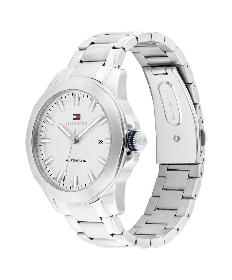 TOMMY HILFIGER Round Automatic Men'S Stainless Steel Case  Watch - Image 1
