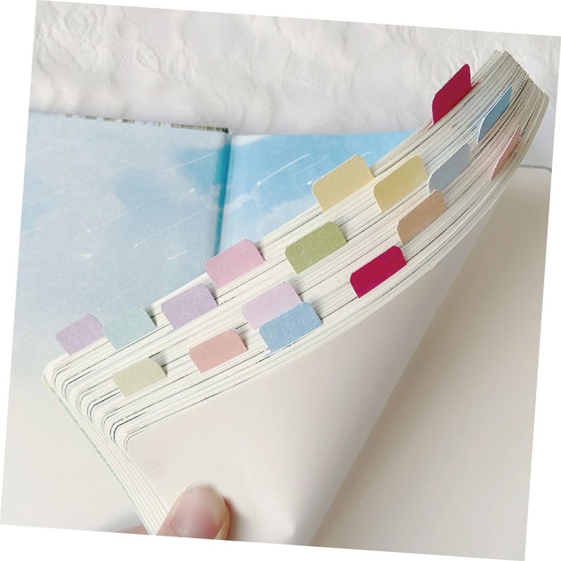 Writable Self Adhesive Index Tabs 12 Sheets Page Markers For Document Organization - Image 5