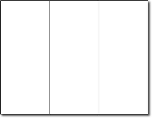 Desktop Publishing Supplies 38lb Bond White Trifold Brochures - 200 Brochures - Desktop Publishing Supplies, Inc.™ Brand - Image 3