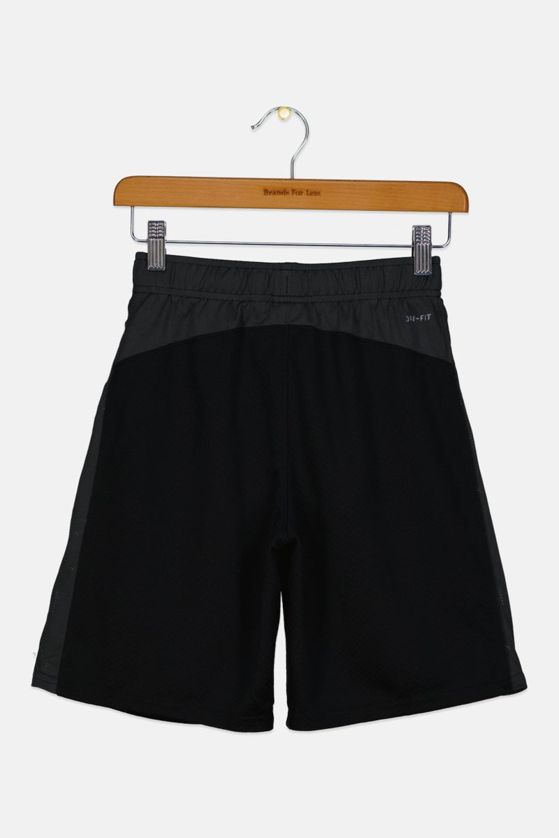 Nike شورتات تدريب رياضية للأطفال الأولاد، أسود - Image 2
