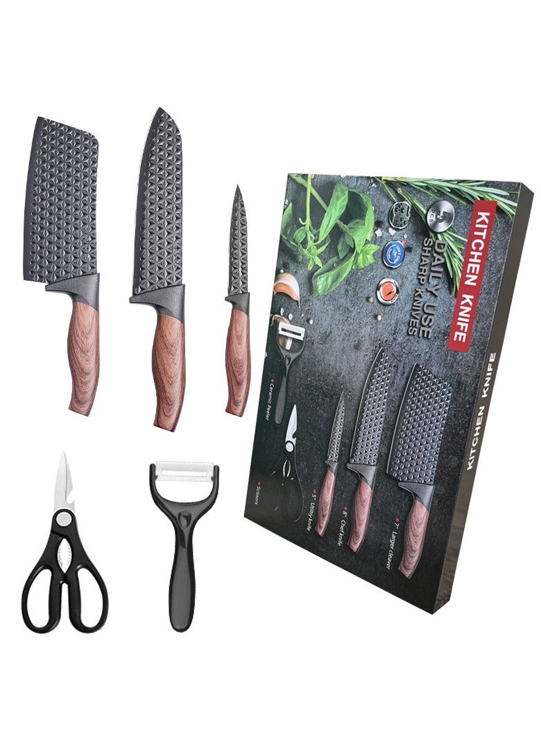 New 5-piece knife set, exquisite gift box  - Image 5