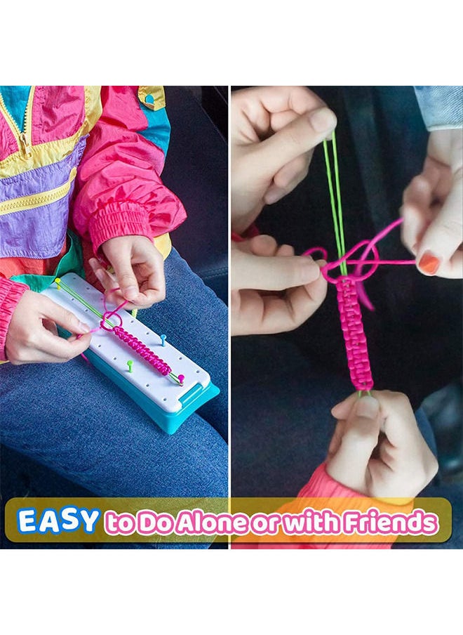 YelaJoy مجموعة صنع الأساور، أداة صنع المجوهرات لقلادة السوار، مجموعة ألعاب DIY للأطفال، ألعاب حرفية، ألعاب البنات، هدايا مثالية للفتيات  - Image 2