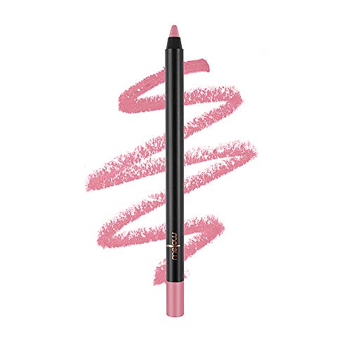 Mellow Cosmetics Gel Lip Pencil - Matte Liner for Women - Long-Lasting & No Bleeding - Organic, Natural, Vegan, Cruelty-Free - Paraben-Free Makeup - Ava - Ava