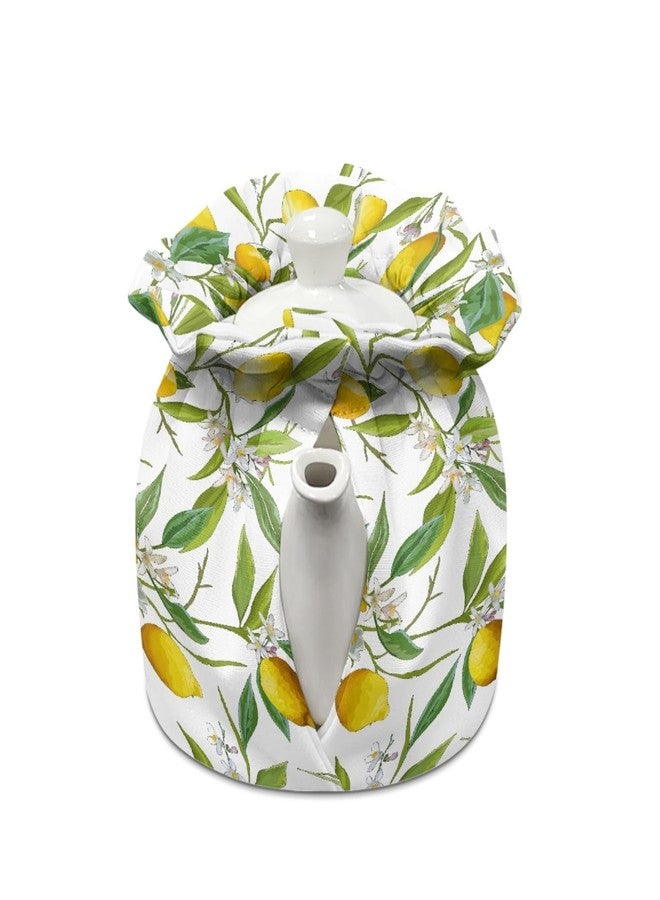 Mintulipy Lemon Tea Pot Cosy Dust Proof Insulating Tea Pot Cozies for Teapots Kitchen Accessory Home Table Decorative Breakfast Warmer Teapot Cozies Tea Pot Covers Only - Image 2