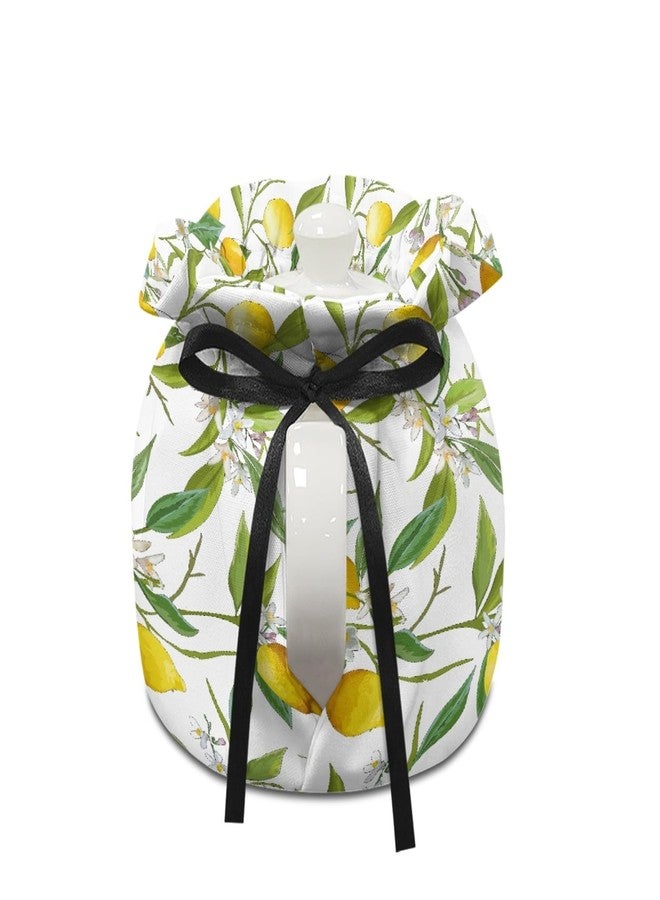 Mintulipy Lemon Tea Pot Cosy Dust Proof Insulating Tea Pot Cozies for Teapots Kitchen Accessory Home Table Decorative Breakfast Warmer Teapot Cozies Tea Pot Covers Only - Image 3