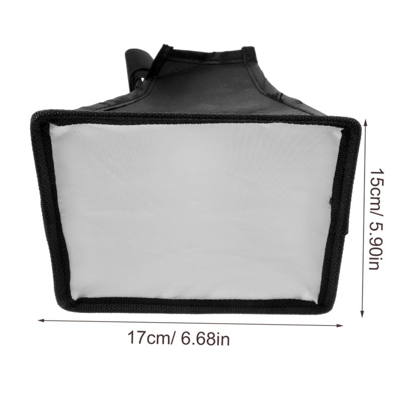 Universal Speedlight Softbox Diffuser Portable Flash Modifier for Photography Video - Image 3