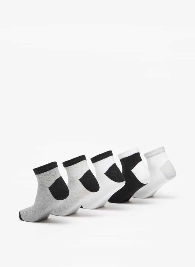 LBL by Shoexpress Boys Assorted Ankle Length Socks - Set of 5 - Image 3