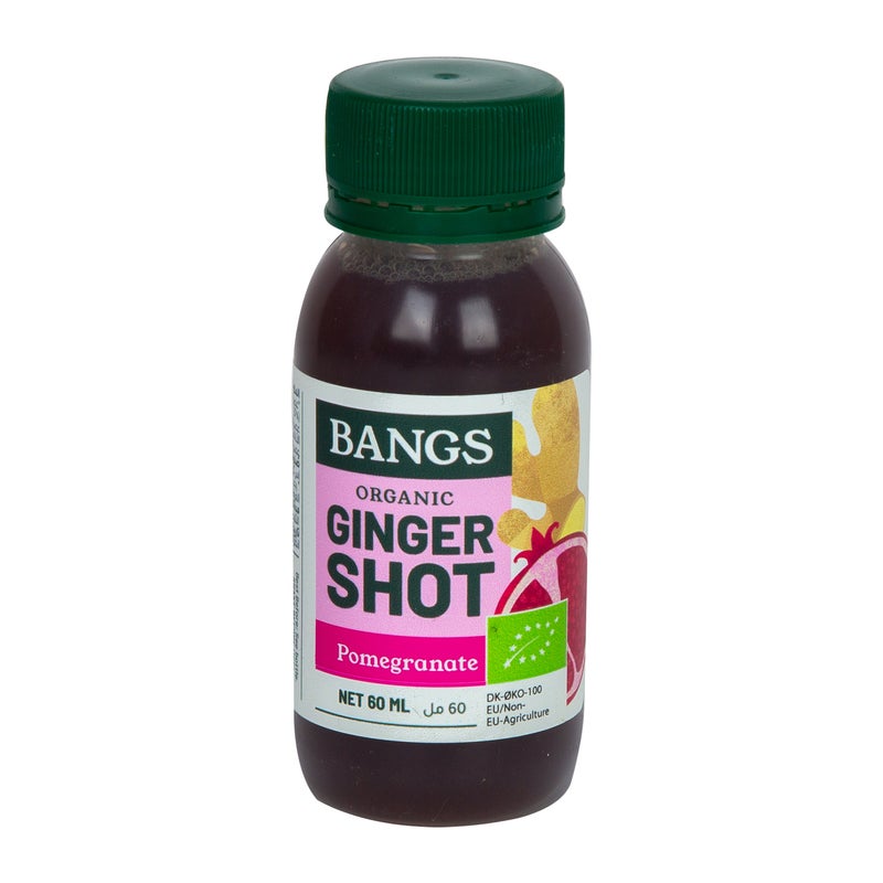 Bangs Organic Ginger Shot With Pomegranate 60 ml