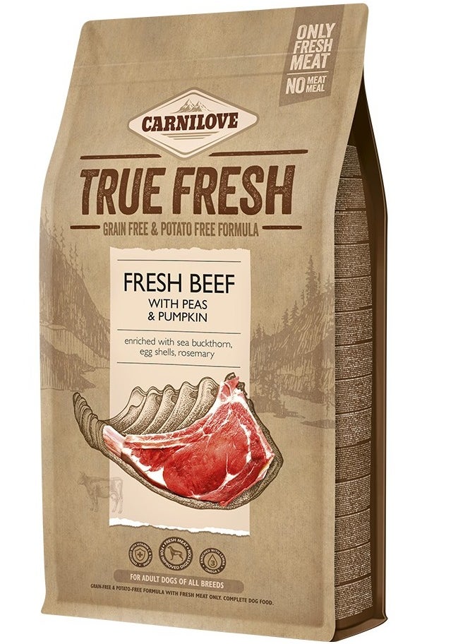 CARNILOVE - Carnilove True Fresh Beef for Adult Dogs 1.4kg - Image 1