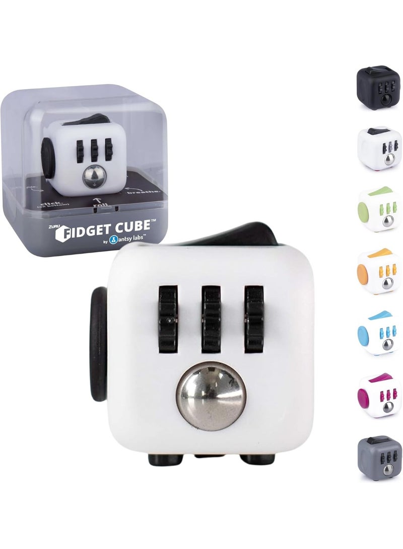 مكعب فيدجيت الدوار اليدوي، لعبة لتخفيف التوتر والقلق، مكعب سحري ممتع من 6 جوانب - Image 2