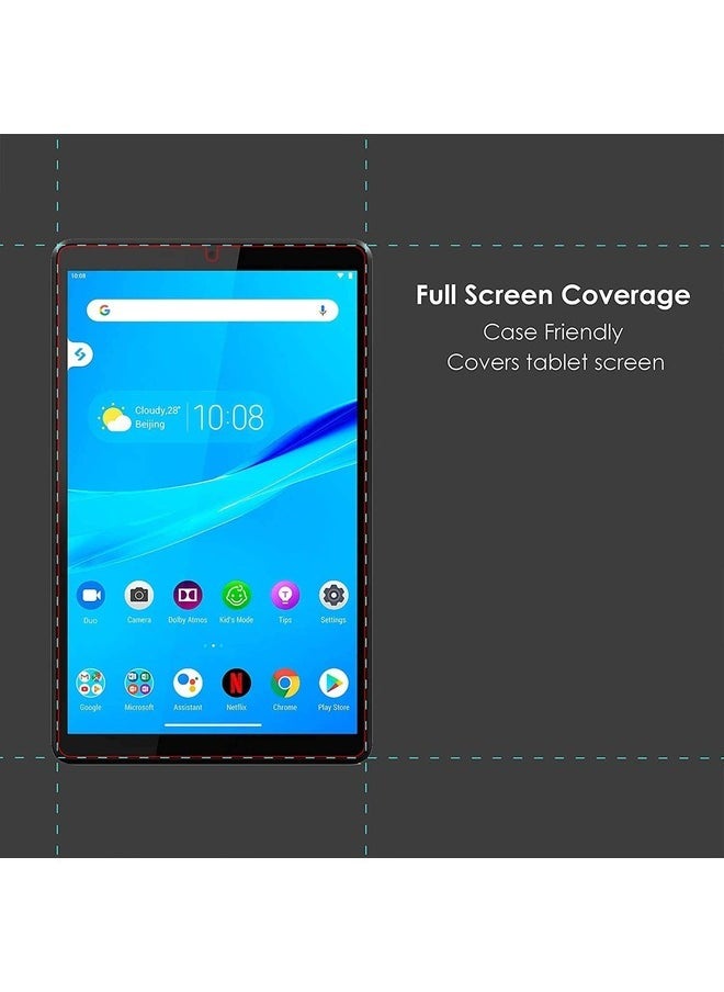 Lenovo Tab M8-HD 2019 Screen Protector, 9H Hardness Premium Tempered Glass with Scratch Resist Anti Fingerprint HD Film 2.5D Round Edge for Lenovo Tab M8 (8.0") TB-8505F /TB-8505X
