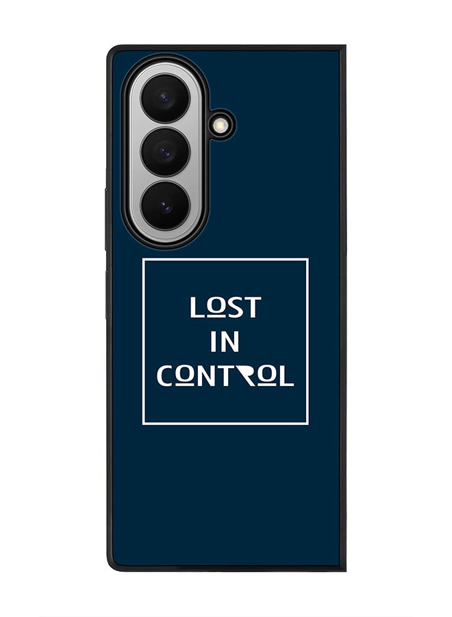 Stylizedd For Samsung Galaxy Z Fold7 Case,Slim fit Camera Protection, Shockproof Thin Phone cover  - Lost in control