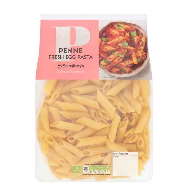 Sainsbury's Penne Fresh Egg - 500g - Image 2