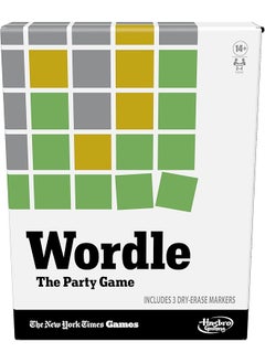 لعبة Wordle The Party لعدد 2 إلى 4 لاعبين مستوحاة من نيويورك تايمز لعبة Wordle لعبة الكلمات، لعبة داخلية للأعمار من 12 عامًا فما فوق