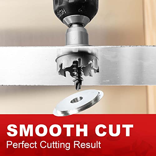 EZARC Carbide Hole Saw Heavy Duty, Hole Cutter for Stainless Steel, Sheet Metal 3/4" 19mm - Image 4