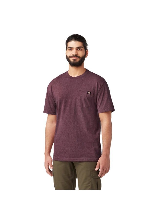 Dickies Men's Heavyweight Crew Neck Short Sleeve Tee, Burgundy Heather, 4XL (Big) - Image 1