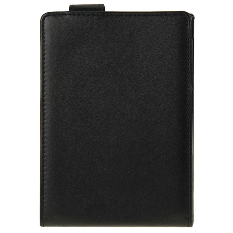 Vertical Flip Magnetic Snap Leather Case For Blackberry Passport / Q30(Black) - Image 2