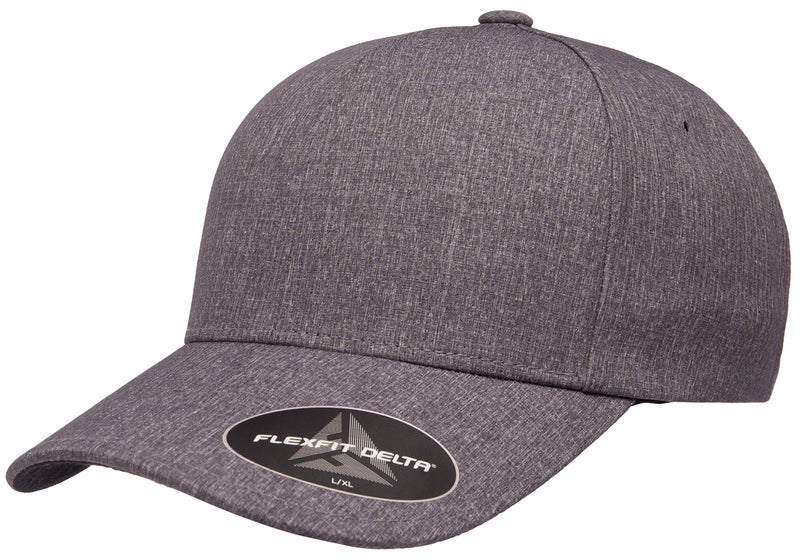 Flexfit Unisex Adult Delta Seamless Carbon Cap Melange Blue SmallMedium US - Image 2