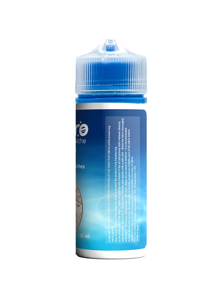 Claro Claro Niche Rust Stain Remover – Powerful Formula for Removing Rust Stains from Fabrics – Safe & Effective – 120ml  - Image 3