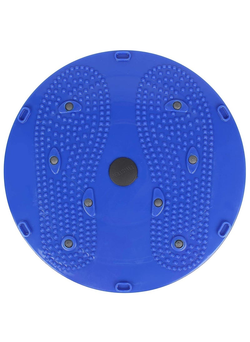 ALLKING - Tummy Twister Abdominal ABS Exerciser Body Toner Fat Buster Oblique Workout Perfect Waist Trimmer Exerciser Home Gym Equipment for Men and Women (Blue) (Colour/Packaging Style may vary) - Image 1