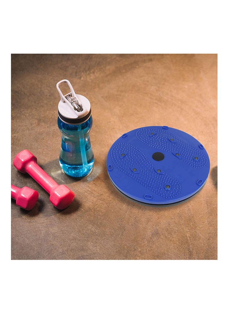 ALLKING - Tummy Twister Abdominal ABS Exerciser Body Toner Fat Buster Oblique Workout Perfect Waist Trimmer Exerciser Home Gym Equipment for Men and Women (Blue) (Colour/Packaging Style may vary) - Image 1
