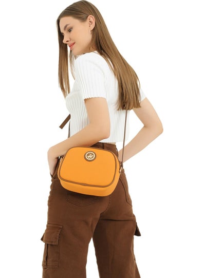 BEVERLY HILLS POLO CLUB 05BHPC8013-HR Mustard Women's Shoulder Bag  - Image 1