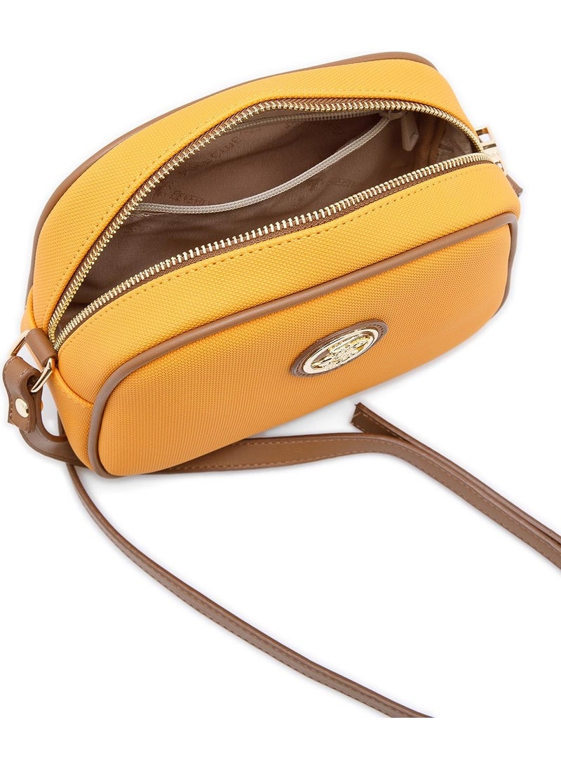 BEVERLY HILLS POLO CLUB 05BHPC8013-HR Mustard Women's Shoulder Bag  - Image 5