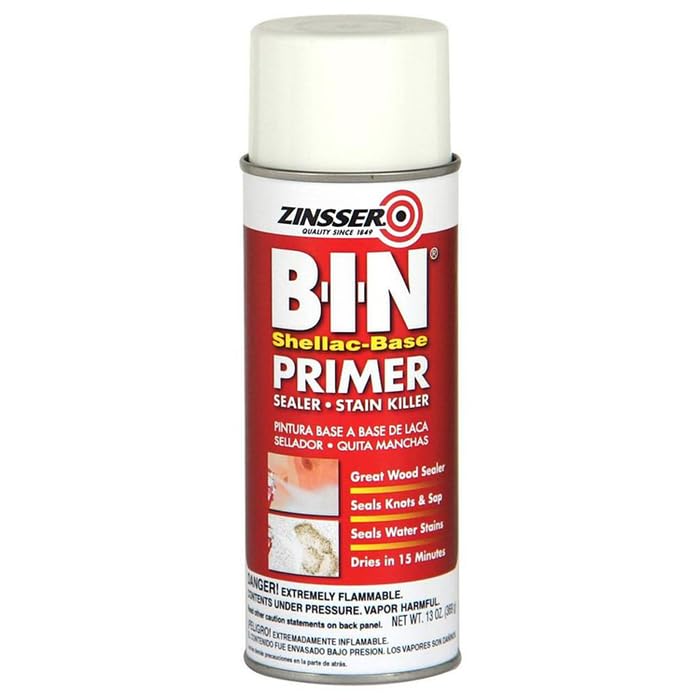 Zinsser رذاذ برايمر زينسر 01008، 13 أونصة، أبيض - Image 4