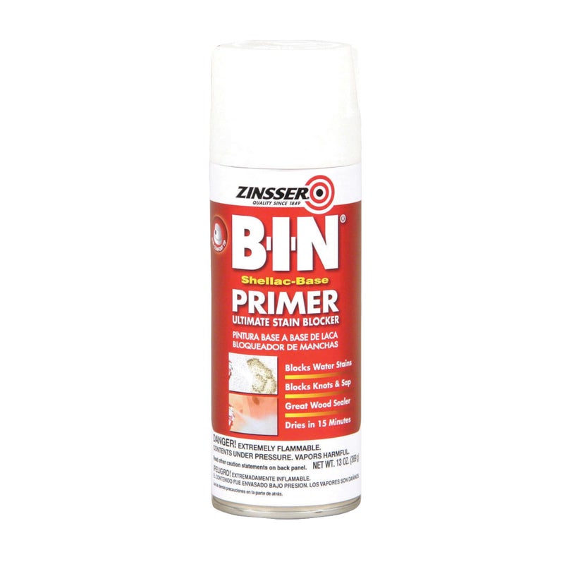 Zinsser رذاذ برايمر زينسر 01008، 13 أونصة، أبيض - Image 1