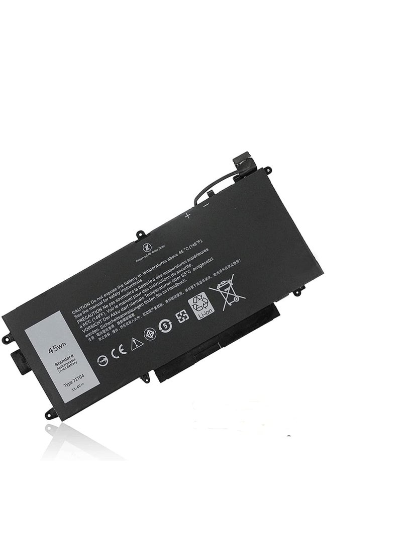 Terabyte REPLACEMENT 45Wh 71TG4 Laptop Battery Compatible for Dell Latitude 5289 7389 P29S001 7390 P29S002 2-in-1 Series Notebook 071TG4 K5XWW X49C1 0X49C1 - Image 1