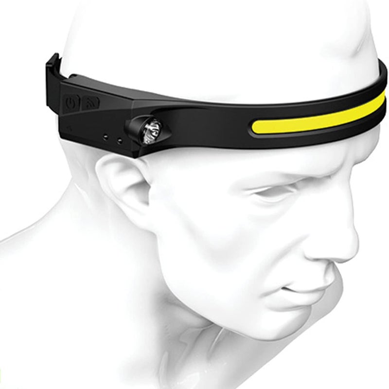 klarako LED Headlamp Rechargeable 3 Modes Waterproof Flashlights for Adults And Children - Image 2